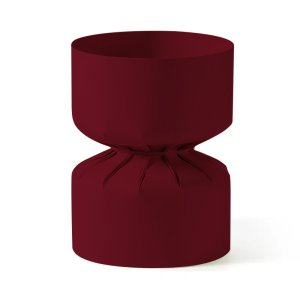 D33(07) Circular Flower Boquet Holder "Wine Red" (5 Sheets) 36cm x 66cm