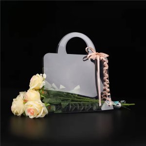 D42(04) PVC FLOWER BAG TRANSPARENT (20 Sheets) 58cm x 58cm