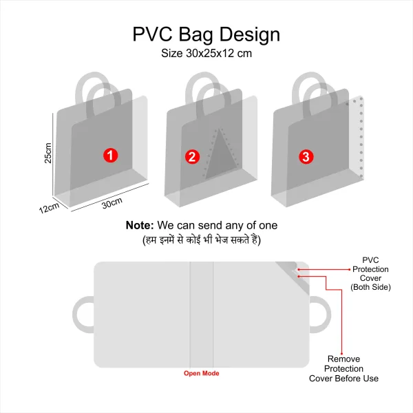 D42(01) PVC FLOWER BAG TRANSPARENT (20 Sheets) 58cm x 58cm