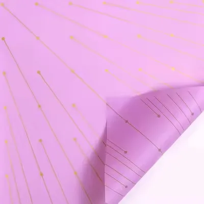 D49(06) The Points of Love Korean sheet, (20 Sheets) 57cm x 57cm "Light Purple"