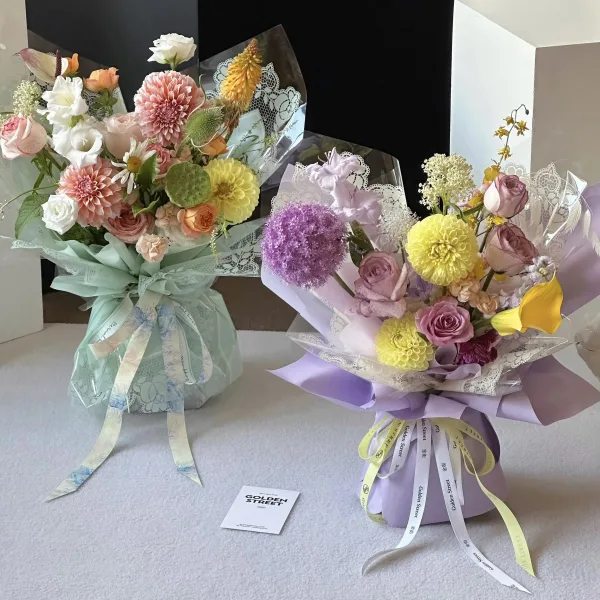 D51(01) ROSE LACE TRANSPARENT BORDER SHEETS "L. PINK" (20 Sheets) 58cm x 58cm