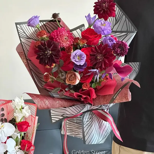 D52(01) QUICK SAND MATT-PAPER SHEETS "PINK" (20 Sheets) 58cm x 58cm