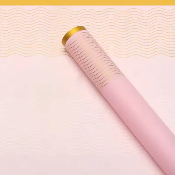 D52(03) Zig Zag outline Printed Sheet, (20 Sheets) 57cm x 57cm "Pink"