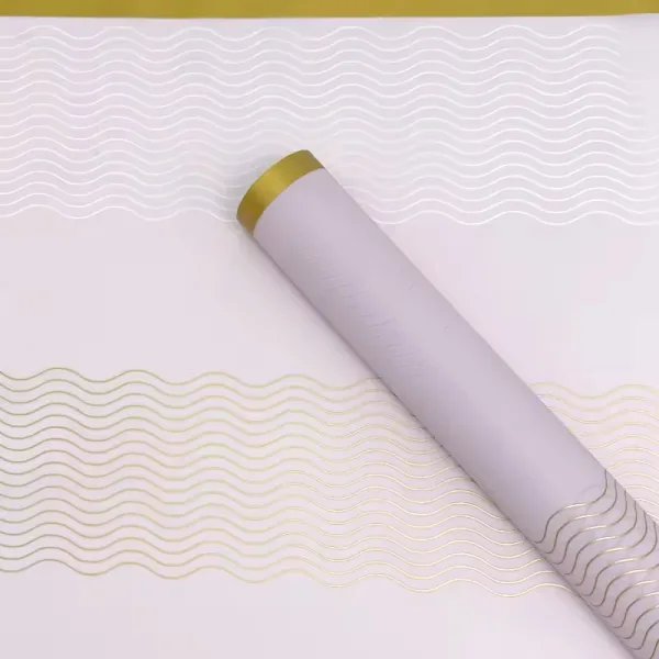 D52(04) Zig Zag outline Printed Sheet, (20 Sheets) 57cm x 57cm "L. Purple"