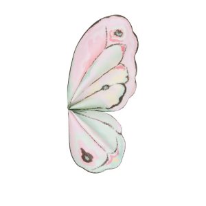 D73B(01) PAPER Butterfly Wrapping Sheet "PASTEL" (10 Sheets) 50cm x 56cm