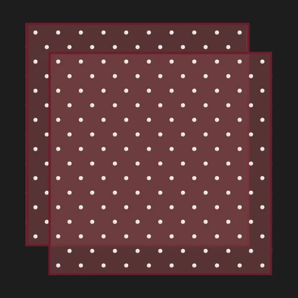 D82 Pearl Demon Edge Sheets  "Wine Red" (20 Sheets) 58cm x 58cm