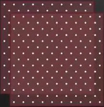 D82 Pearl Demon Edge Sheets  "Wine Red" (20 Sheets) 58cm x 58cm