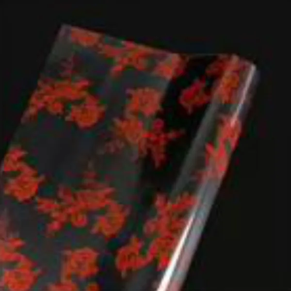 D83 New Lace Border Sheets Type-C "Red" (20 Sheets) 58cm x 58cm