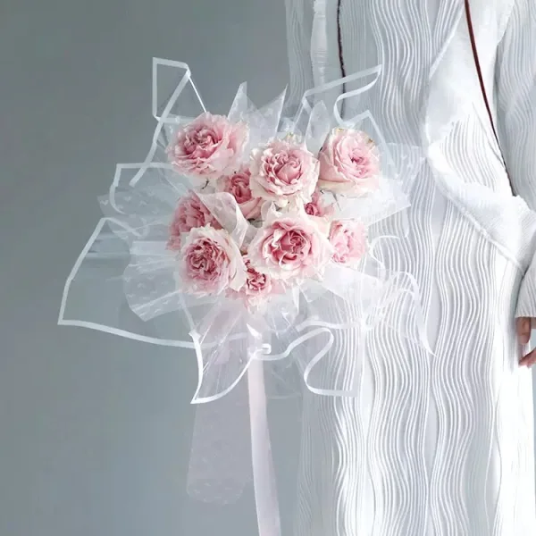 D21(06) Transparent Sheets with "Purple Border" (20 Sheets) 58cm x 58cm