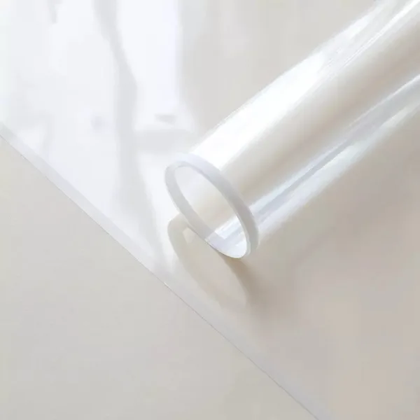 D21(01) Transparent Sheets with White Border (20 Sheets) 58cm x 58cm