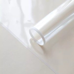 D21(01) Transparent Sheets with White Border (20 Sheets) 58cm x 58cm
