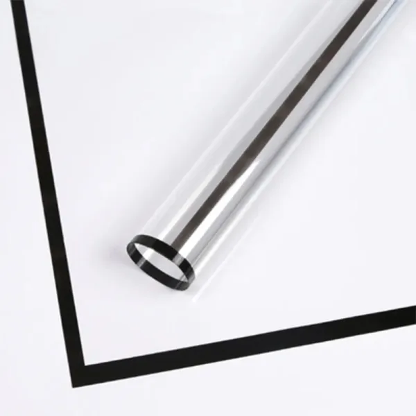 D21(05) Transparent Sheets with "Black Border" (20 Sheets) 58cm x 58cm