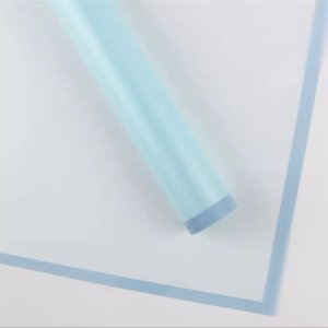 D4(02) Single Color with Dark Edge Sky Blue (20 Sheets) 58cm x 58cm