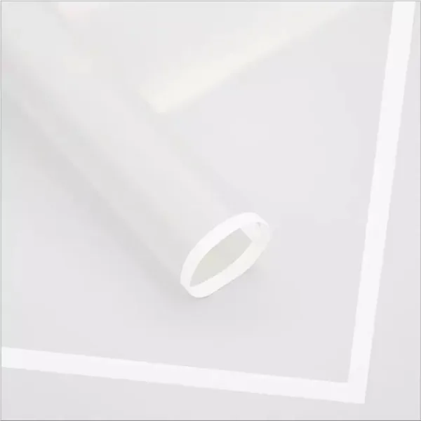 D4(05) Single Color with Dark Edge White (20 Sheets) 58cm x 58cm