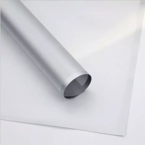 D4(07) Single Color with Dark Edge Silver (20 Sheets) 58cm x 58cm