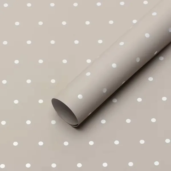 D44(05) HOT Love -Dots Printed Sheet, Milky tea (20 Sheets) 57cm x 57cm