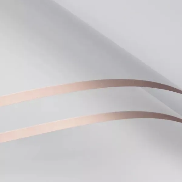 D7(15) Premiun Double Side Rose Gold Edge, Matt (20 Sheets) 58cm x 58cm