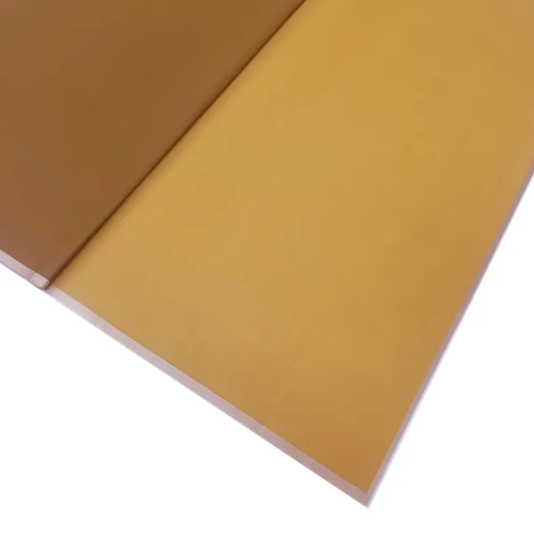 Golden Frosted Sheets Double Side Gold Edge (20 Sheets) 58cm x 58cm