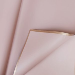 Light Purple Frosted Sheets Double Side Gold Edge (20 Sheets) 58cm x 58cm