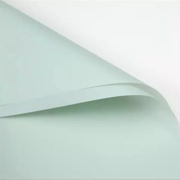 D1(30) Green Frosted Sheets Plain (20 Sheets) 58cm x 58cm