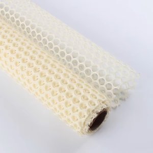 Honeycomb Fabric Roll "Off White" (1 Roll), Size: 60cm x 5Yards