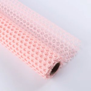 Honeycomb Fabric Roll "Light Pink" (1 Roll), Size: 60cm x 5Yards