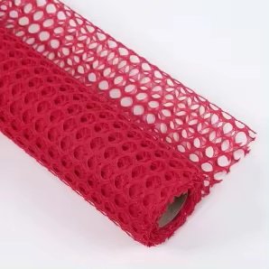 Honeycomb Fabric Roll "Red" (1 Roll), Size: 60cm x 5Yards