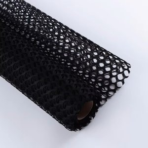 Honeycomb Fabric Roll "Black" (1 Roll), Size: 60cm x 5Yards