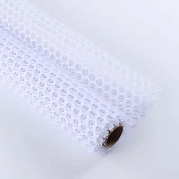 Honeycomb Fabric Roll "White" (1 Roll), Size: 60cm x 5Yards