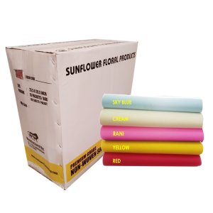 NON WOVEN COLOR COMBO 1 (5pkts of 100 Sheets) 24" x29" Inch