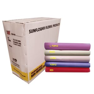 NON WOVEN COLOR COMBO 3 (5pkts of 100 Sheets) 24" x29" Inch