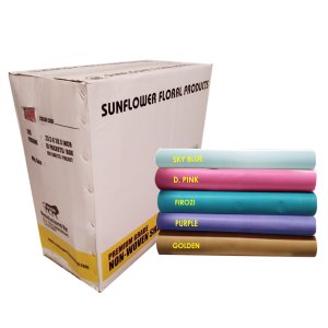 NON WOVEN COLOR COMBO 4 (5pkts of 100 Sheets) 24" x29" Inch
