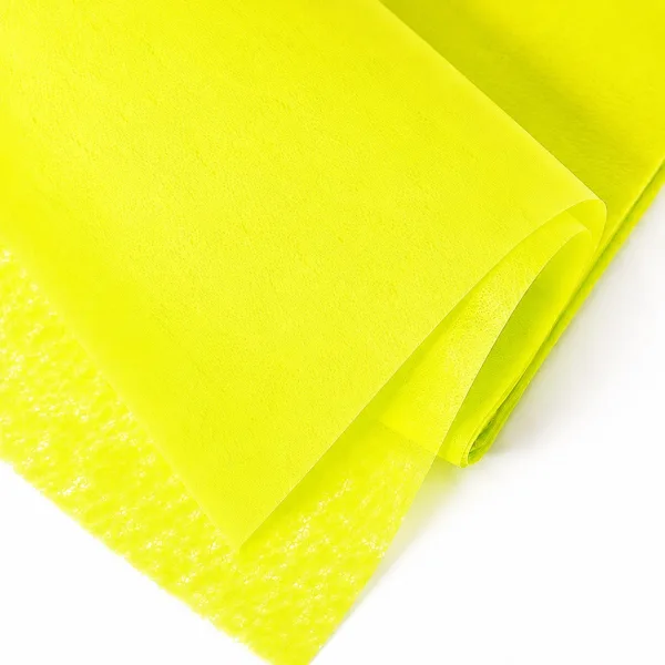 NON-WOVEN/TISSUE SHEET |24"x26" INCH (PACK OF 100SHEET) "FLUROSCENT YELLOW"