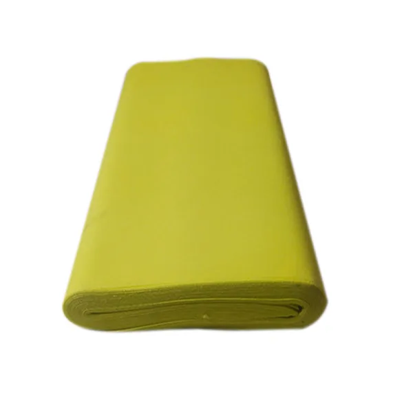 FLUORESCENT YELLOW NON-WOVEN PACKET (100 Sheets) 24" x 29" inch