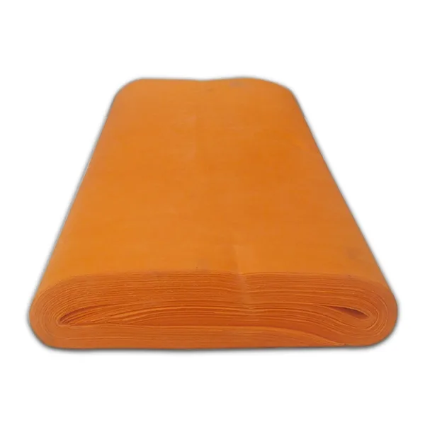 ORANGE PLAIN NON-WOVEN PACKETS (100 Sheets) 24" x 29" inch