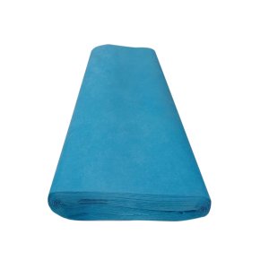TURQUOISE BLUE NON-WOVEN TISSUE PACKETS (100 Sheets) 24" x 29" inch