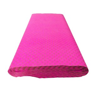 MAROON POLKA DOT ON FUCHSIA NON-WOVEN PACKETS (100 Sheets) 24" x 29" inch