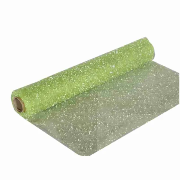 GREEN SNOW FABRIC (1 Roll) 19" x 4Yards