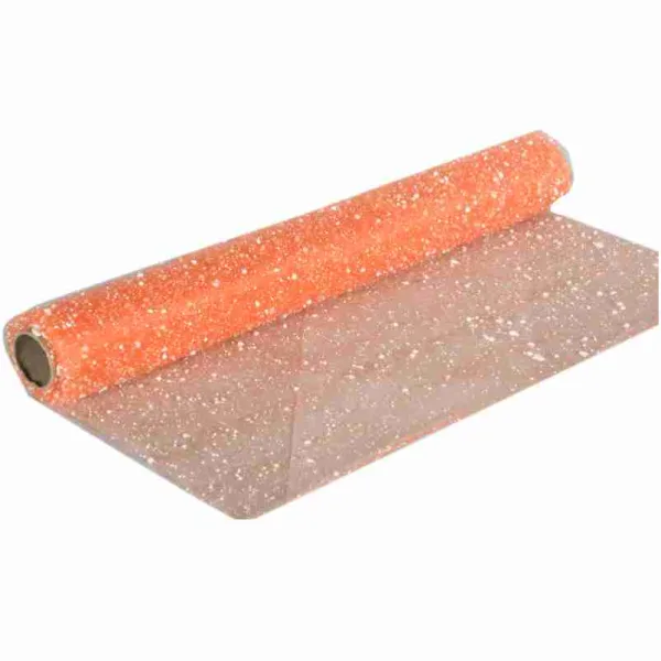 ORANGE SNOW FABRIC (1 Roll) 19" x 4Yards