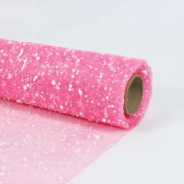 Snow Net Fabric (1 Roll) 19"x 4 Yards "PINK"