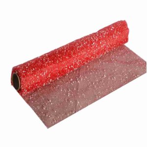 RED SNOW FABRIC (1 Roll) 19" x 4Yards