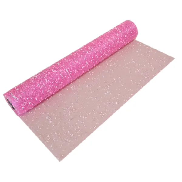 PINK SNOW FABRIC (1 Roll) 19"x 4 Yards