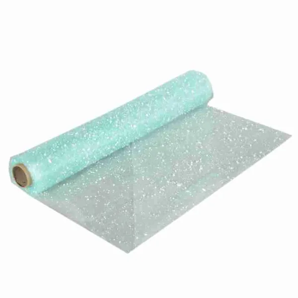 SKY BLUE SNOW FABRIC (1 Roll) 19" x 4Yards