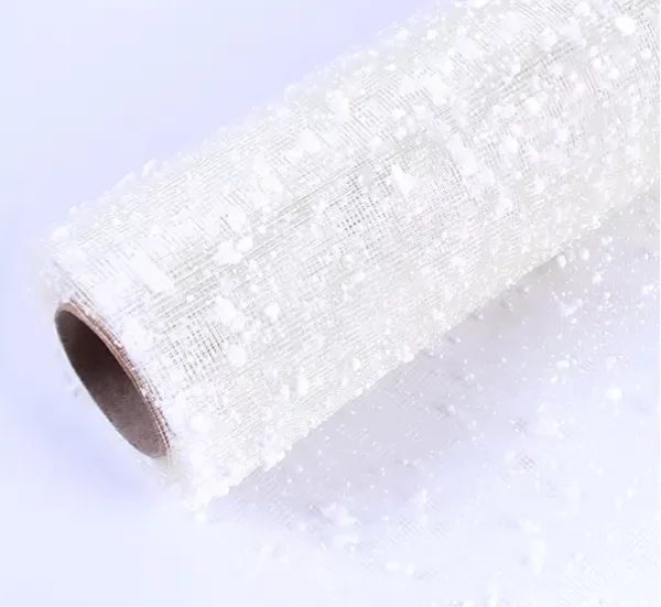 Snow Net Fabric (1 Roll) 19" x 4Yards "WHITE"