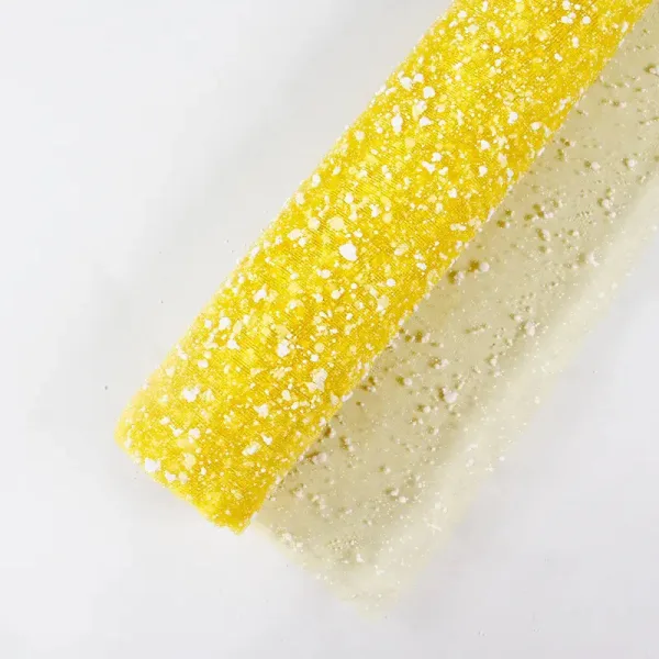 YELLOW SNOW FABRIC (1 Roll) 19" x 4Yards