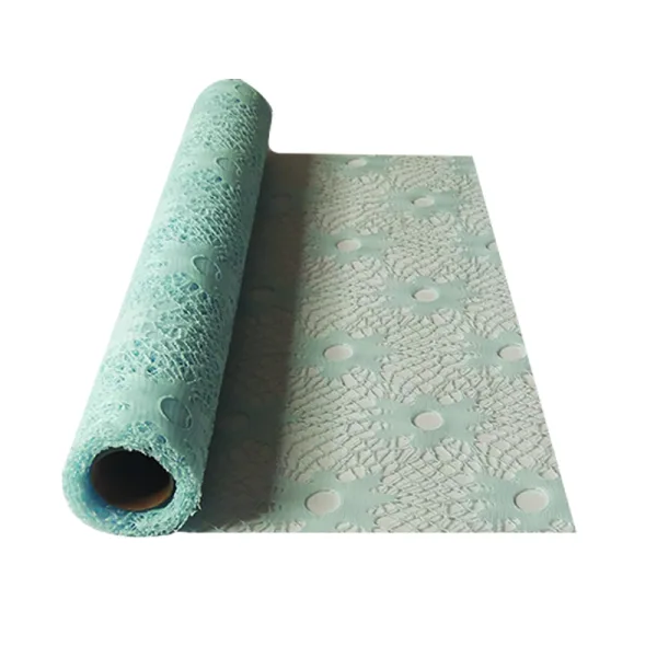 SKY BLUE SPIDER FLOWER NET FABRIC